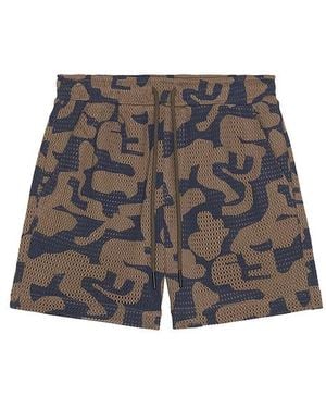 Oas Morel Puzzlotec Net Shorts En Talla (También En M, S, Xl/1X) - Gris
