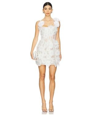 Bronx and Banco Rosalie Mini Dress - White