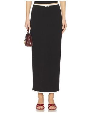 ROWEN ROSE Falda Maxi En Color Negro Talla (También En 36/2)