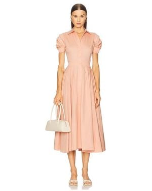 Alexis Midi-Kleid Gyles - Weiß