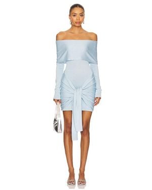 superdown X Yhasmina Ferrara Theresa Mini Dress - Blue