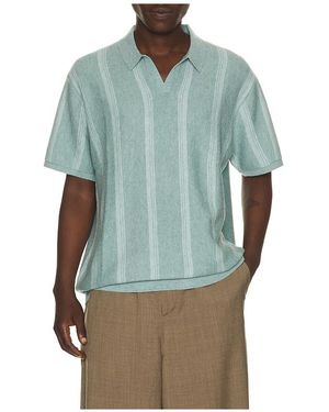 Marine Layer Liam Jumper Polo - Green