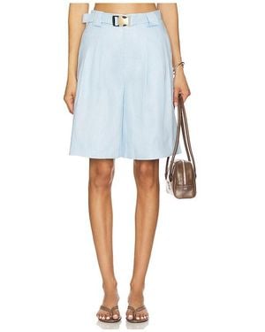 Nicholas Shorts Belinda Wide Leg - Blau