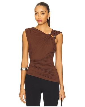 House of Harlow 1960 X Revolve Brandy Top - Brown