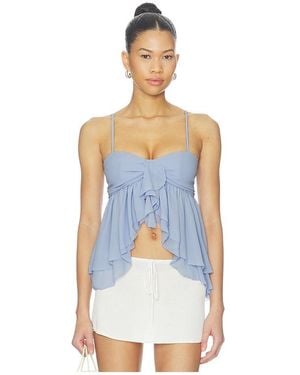 MAJORELLE Mariposa Top - White