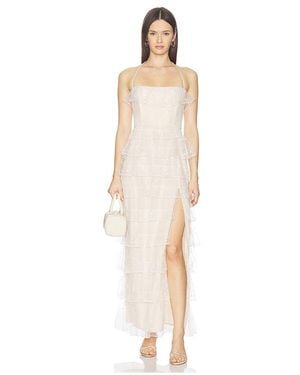 MAJORELLE Leah Gown - White