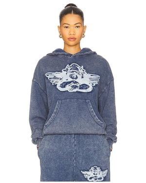 Boys Lie Stitch Me Up Racer Hoodie - Blue