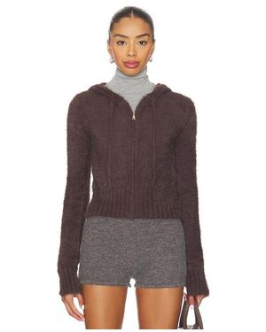 superdown Chaqueta Amelia En Color Chocolate Talla (También En Xs) - Morado