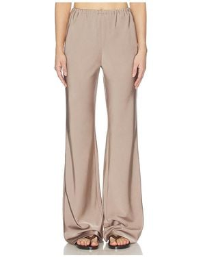 ALL THE WAYS Larissa Satin Pant - Natural