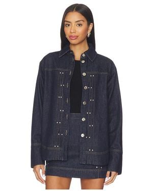 ALIGNE Fog Denim Shirt - Blue