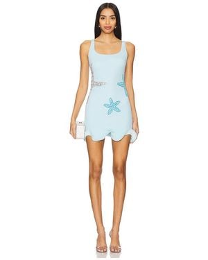 Leslie Amon Starfish Dress - Blue
