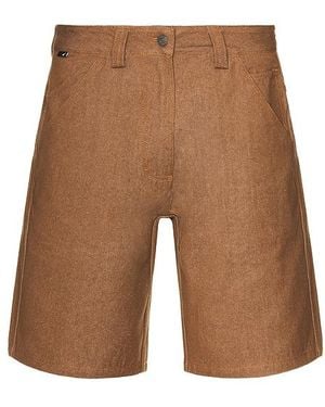 The Hundreds Folsom Denim Shorts - White