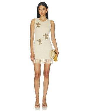 MORE TO COME Aarna Knit Mini Dress - Natural
