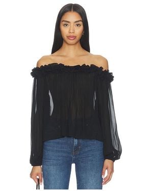 PAIGE Casey Blouse - Black