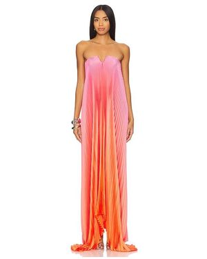 L'idée X Revolve Tie Gown - Red