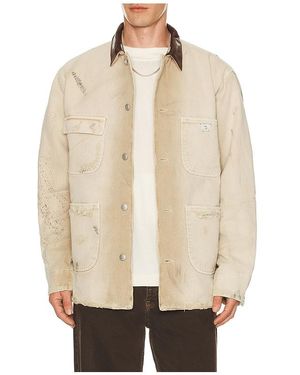 MISBHV Marfa Twill Work Jacket - Natural