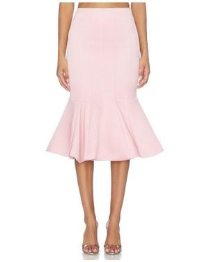 Prabal Gurung Seamed Trumpet Skirt - Pink