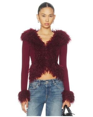 I.AM.GIA Jacke Cressida Faux Fur - Rot