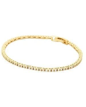 Natalie B. Jewelry Evert Tennis Bracelet - Metallic