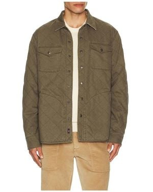 Faherty Doug Good Feather Reversible Jacket - Green