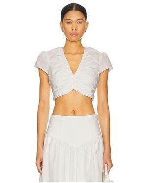 MORE TO COME Amaya Top - White