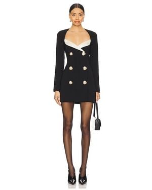 MAJORELLE Alexandra Mini Dress - Black
