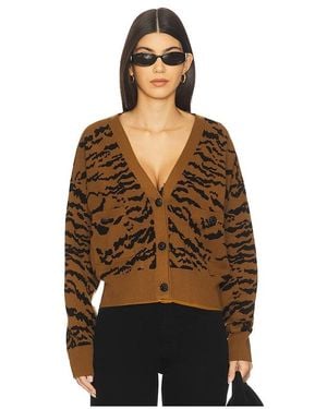 Essentiel Antwerp Cardigan Mit Zebramuster Icali - Schwarz
