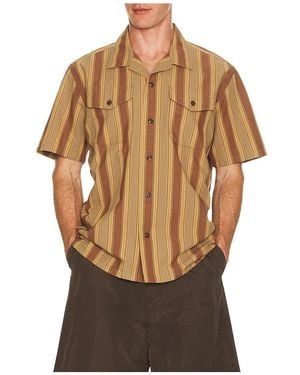 Filson Chambray Camp Shirt - Brown