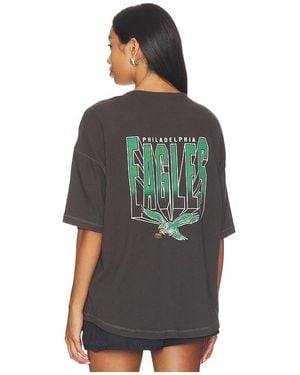 Junk Food Fluide Eagles En. Taille Also En M, S, Xl/1X, Xs - Noir