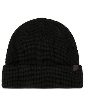 Travis Mathew Cloud Waffle Beanie - Black
