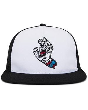 Malbon X Santa Cruz Trucker Hat - White
