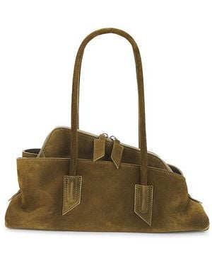 The Attico La Passeggiata Small Top Handle Bag - Metallic