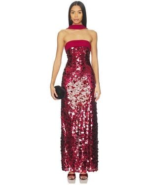 MAJORELLE Millie Gown - Red