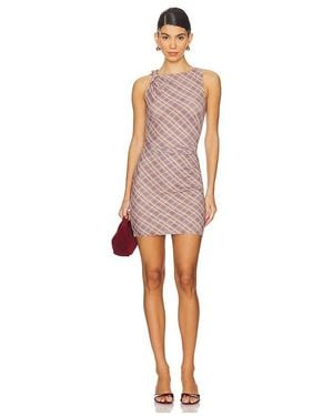 Bec & Bridge Aurelia Asymmetrical Mini Dress - Multicolour