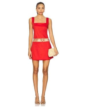 MY BEACHY SIDE Marisa Mini Dress - Red