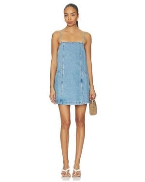 Rolla's Deco Denim Cami Dress - Blue