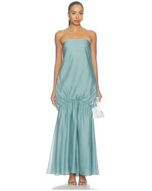 Amanda Uprichard Esme Maxi Dress - Blue