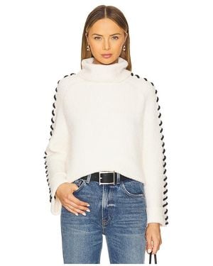 525 Rollkragenpullover Vida - Blau