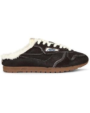 Autry MULES WINDSPIN en Chocolate - Noir