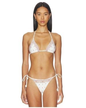 Devon Windsor Elis Bikini Top - Natural