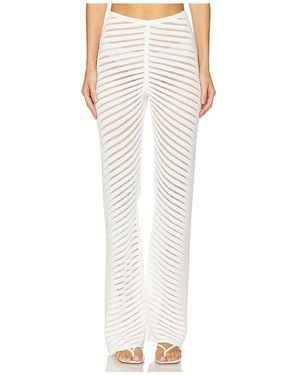 Devon Windsor Camille Pant - White