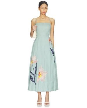 Cleobella Riley Ankle Dress - Blue