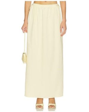 4th & Reckless Tayla Maxi Skirt - Natural