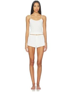 Homebodii Pontielle Cami Set - White