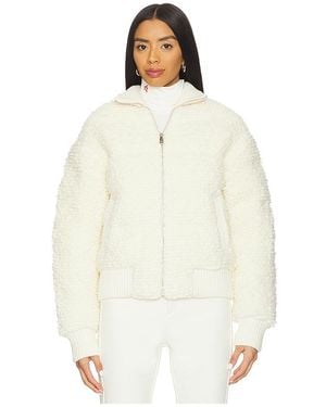 Perfect Moment Apres Padded Bomber - White