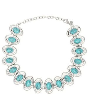 petit moments Collar Vistoso Burke En Color Metallic, Talla - Azul