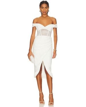 Bardot Novacane Midi Dress - White