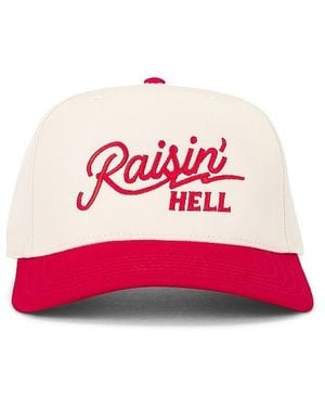 Friday Feelin Raisin Hell Hat - Red
