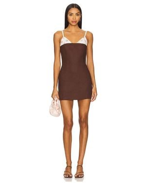 Milkwhite Kleid - Braun