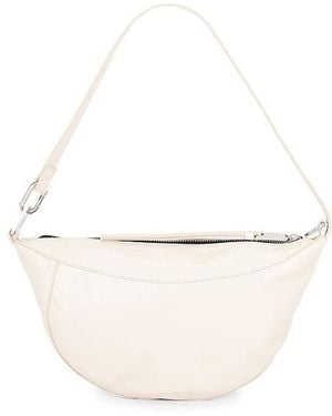 AllSaints MICRO SAC PORTÉ ÉPAULE LUNA en Ivory. - Blanc